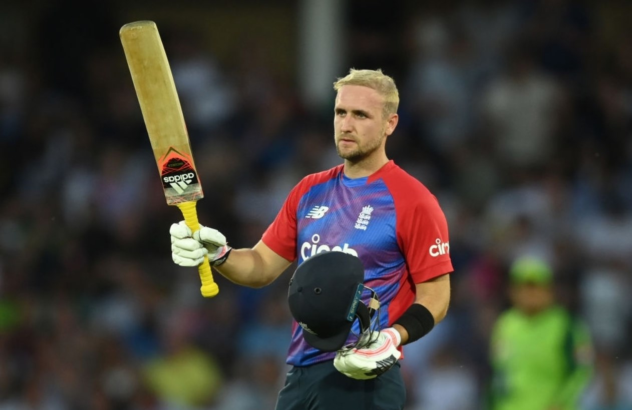 Liam Livingstone scores England's fastest T20I century. © Getty Images